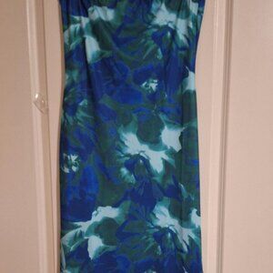 Temu Stretchy Print Tube Dress - Never Worn